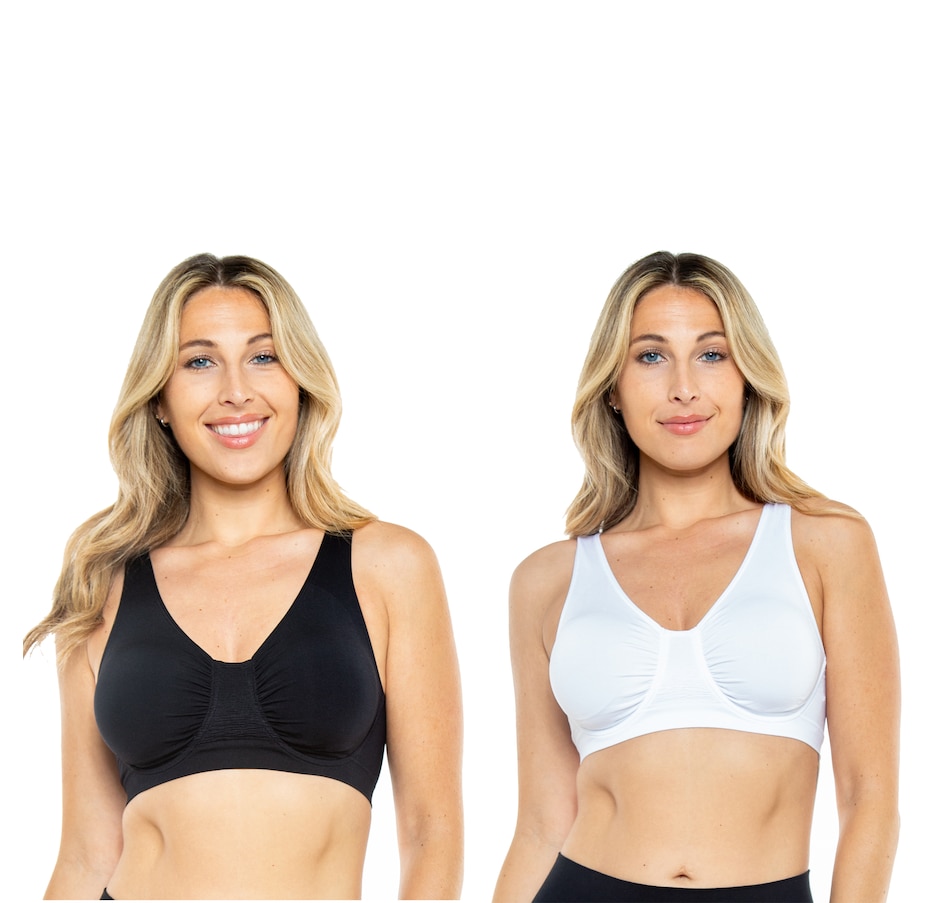 Clothing & Shoes - Socks & Underwear - Bras - Rhonda Shear Underwire  Seamless Ahh Bra (2-Pack) - Online Shopping for Canadians