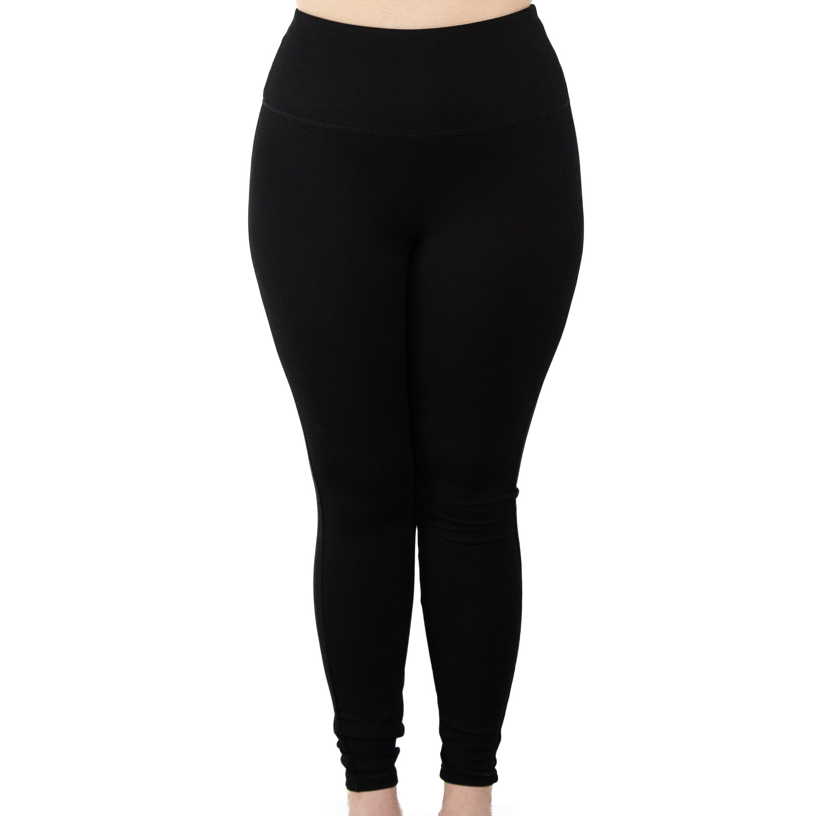 Plus size high store waisted tummy control leggings