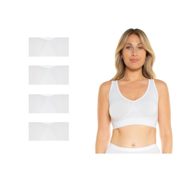 Rhonda Shear 3-Pack of Ahh Bra With Adjustable Straps And Removable Pads, The Shopping Channel deals this week, The Shopping Channel flyer