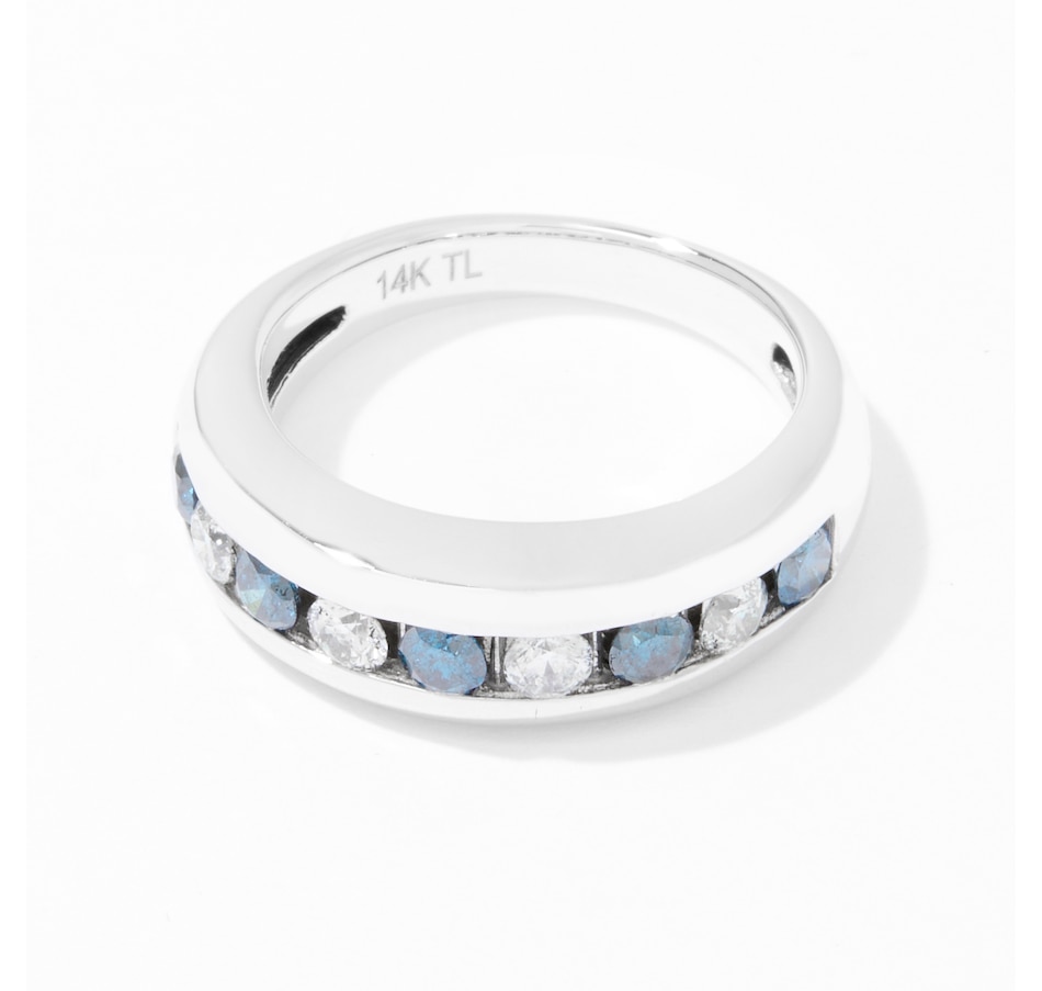 Image 236173_TRUBE.jpg, Product 236-173 / Price $1,599.33, True Love 14K Gold Coloured & White Diamond Band from Best of Gems on TSC.ca's Jewellery department