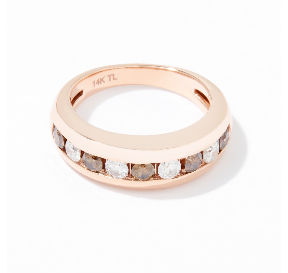 Image 236173_VIVBR.jpg, Product 236-173 / Price $1,599.33, True Love 14K Gold Coloured & White Diamond Band from Best of Gems on TSC.ca's Jewellery department