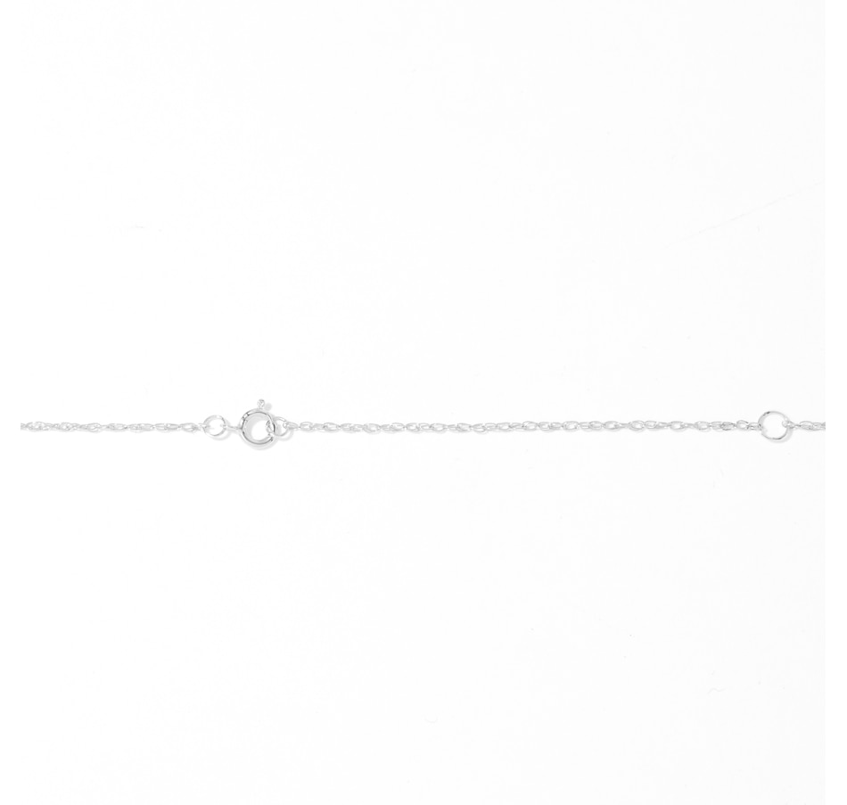 Image 236184_ALTMORE1.jpg, Product 236-184 / Price $899.33, True Love 14K White Gold Demure True Blue & White Diamond Necklace from Best of Gems on TSC.ca's Jewellery department