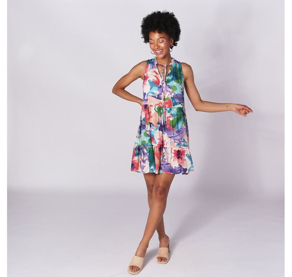 Image 236439_FLO.jpg, Product 236-439 / Price $34.33, Brian Bailey Sleeveless Floral Dress from Brian Bailey on TSC.ca's Fashion department