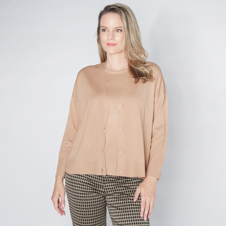 Image 236459_TPE.jpg, Product 236-459 / Price $47.33, Guillaume Sweater Knit Cardigan from Guillaume on TSC.ca's Fashion department