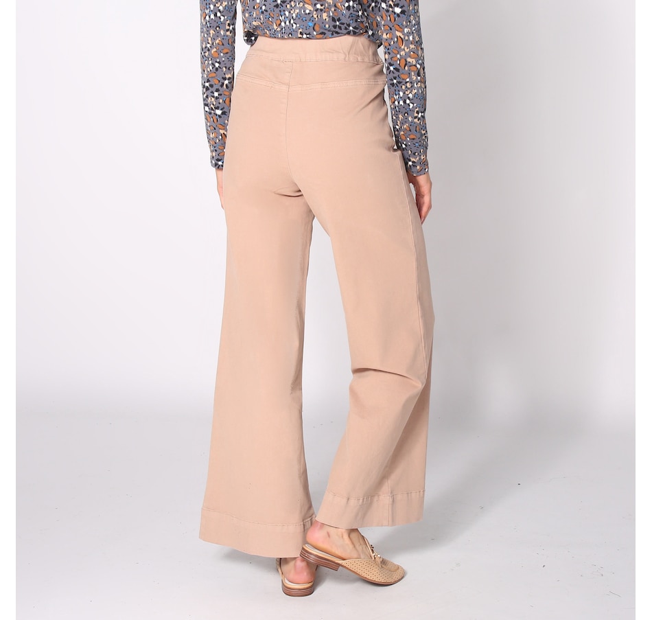 Image 236465_ALTMORE1.jpg, Product 236-465 / Price $35.33, Nina Leonard Wide Leg Elastic Pull-On Denim from Nina Leonard on TSC.ca's Clothing & Shoes department