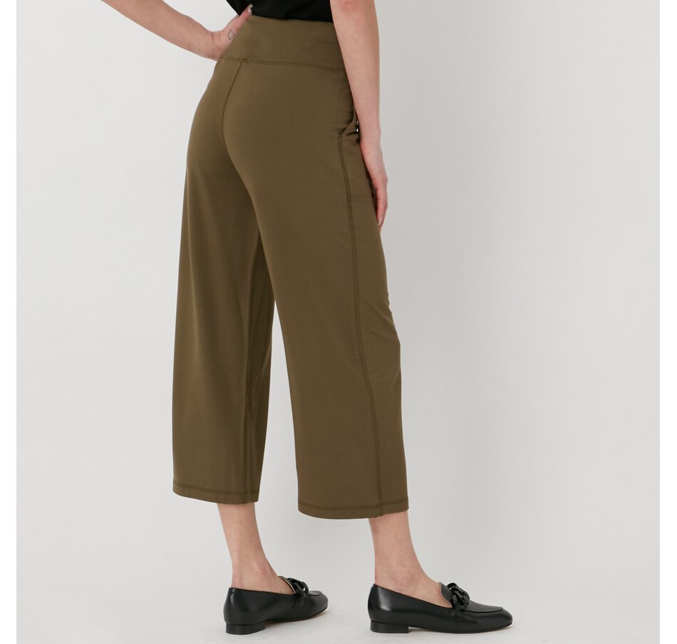 Dion Cropped Pant - Deep Olive – Terrera