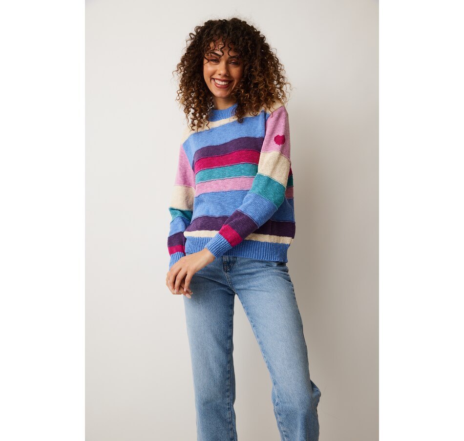 Clothing & Shoes Tops Sweaters & Cardigans Pullovers Parkhurst Cotton Country Copenhagen