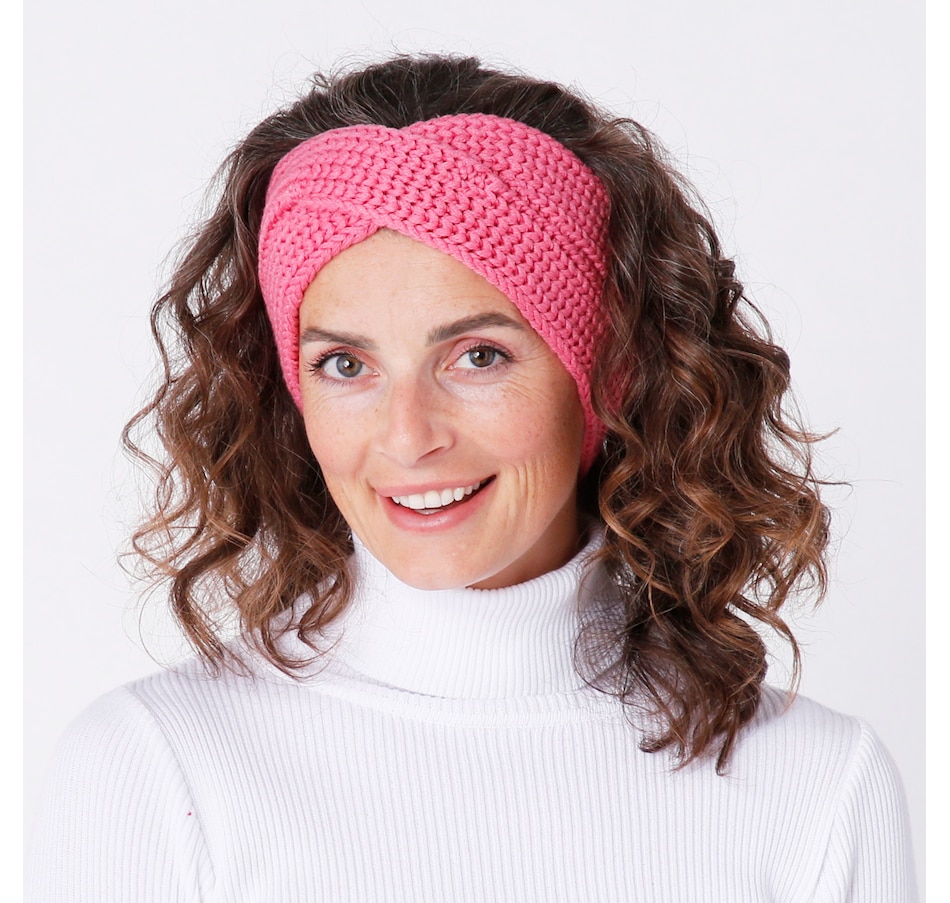 Image 236559_PNK.jpg, Product 236-559 / Price $9.33, Parkhurst Merino Criss-Cross Headband from Parkhurst on TSC.ca's Fashion department