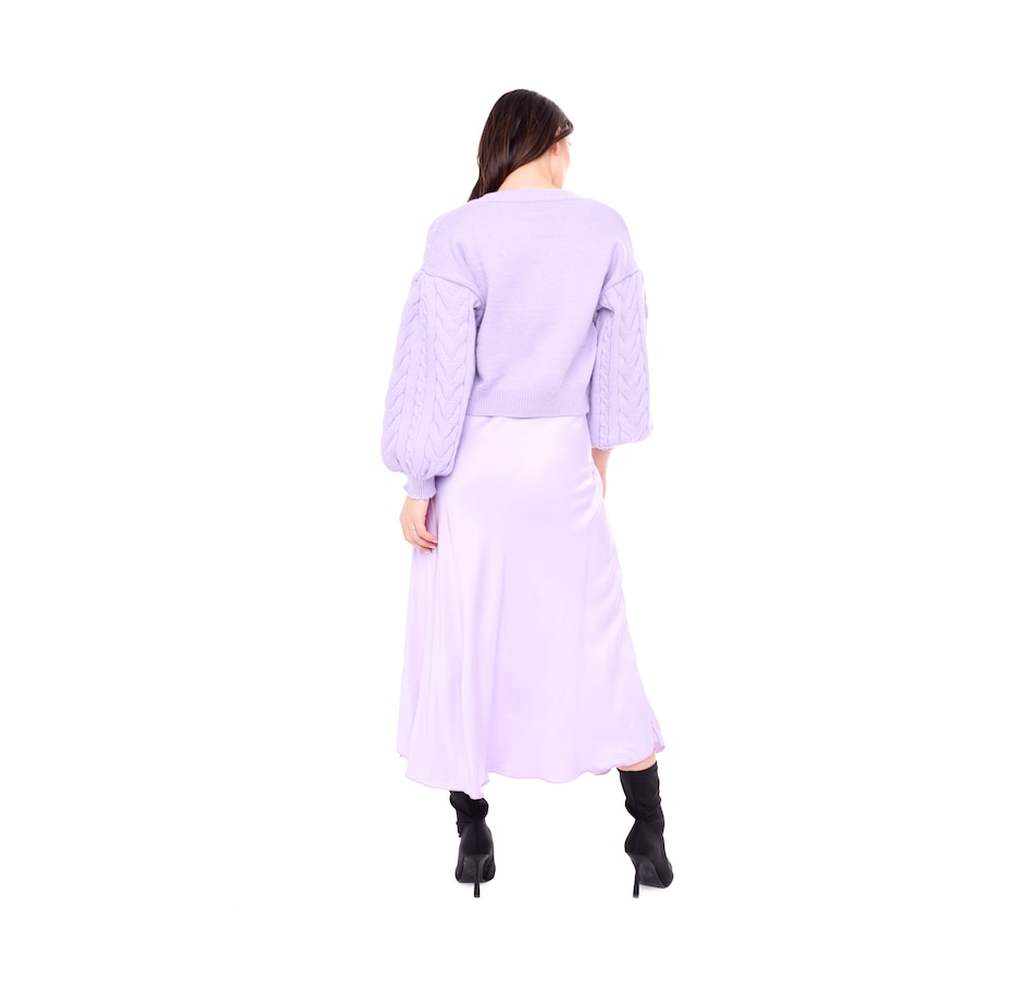 Image 236593_ALTMORE2.jpg, Product 236-593 / Price $37.33, Astrid V-Neck Chunky Cable Knit Sweater from Astrid on TSC.ca's Fashion department