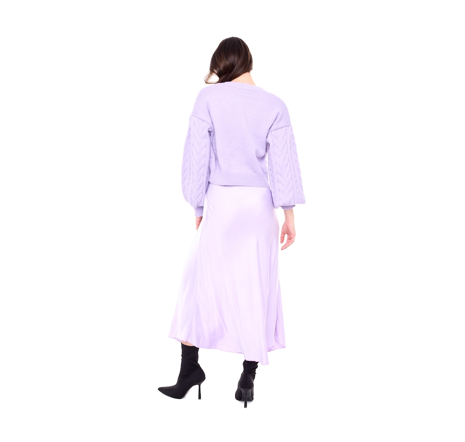 Image 236593_ALTMORE3.jpg, Product 236-593 / Price $37.33, Astrid V-Neck Chunky Cable Knit Sweater from Astrid on TSC.ca's Fashion department