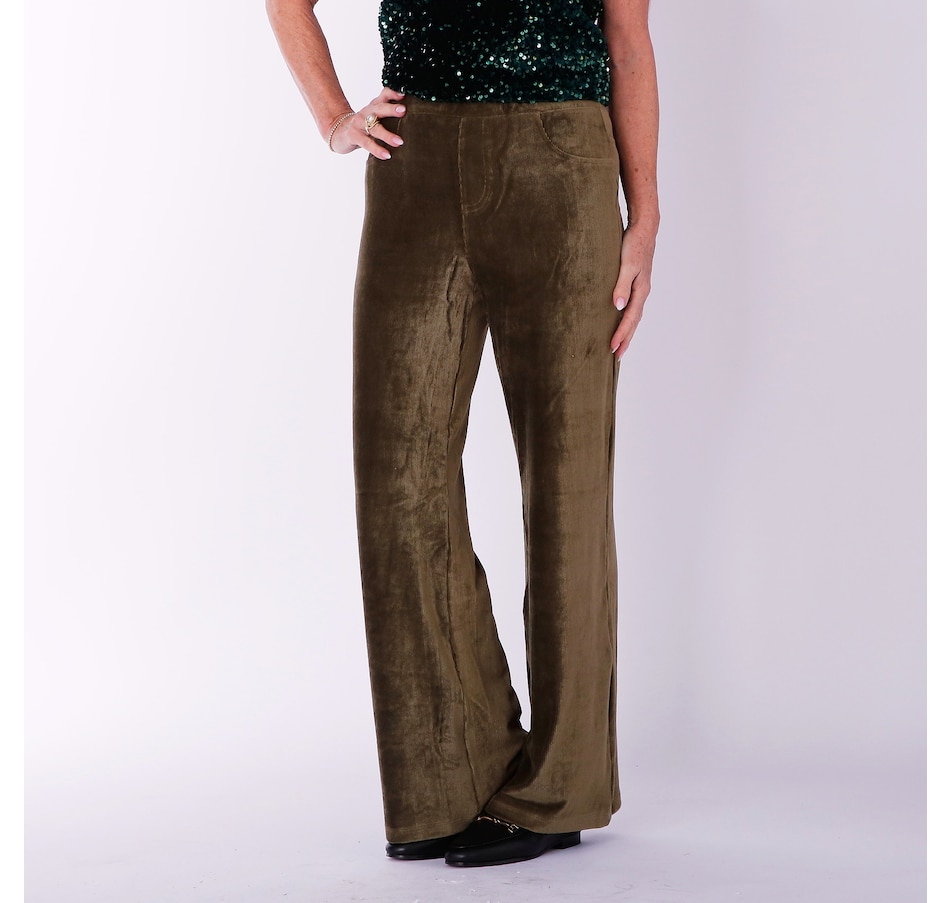 Clothing & Shoes - Bottoms - Pants - Nina Leonard Pull-On Stretch Corduroy  Pants - Online Shopping for Canadians