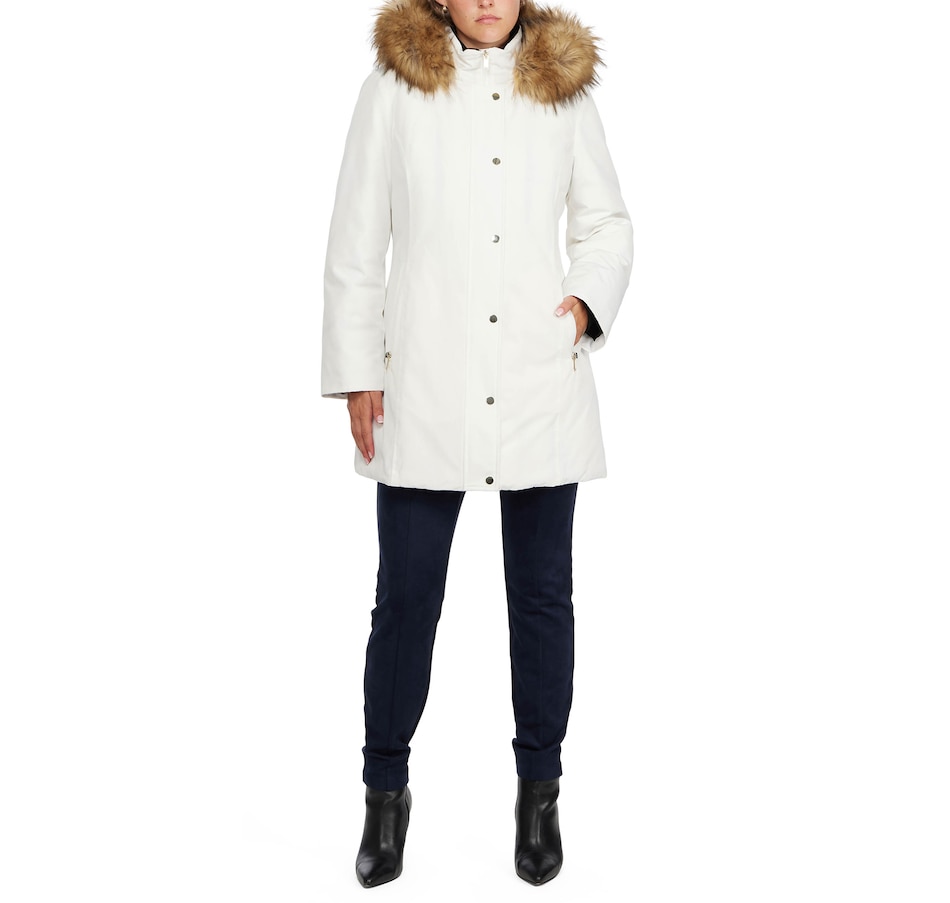Clothing & Shoes - Jackets & Coats - Puffer Jackets - Ellen Tracy Wide ...