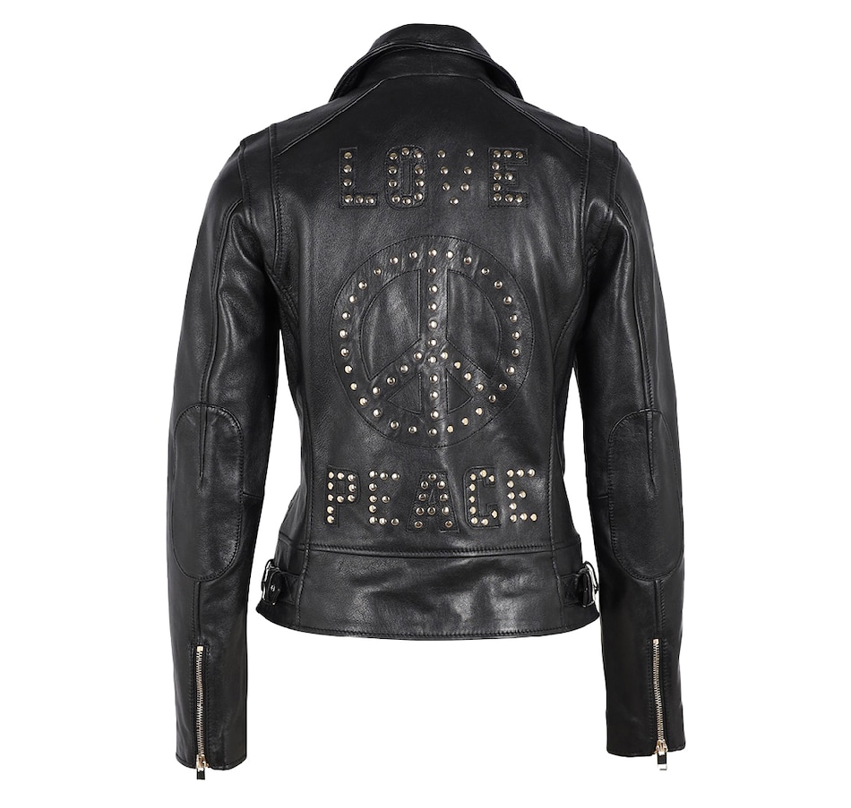 Image 236686_BLK.jpg, Product 236-686 / Price $359.99, Mauritius Traysie Jacket With Stud Detail from Mauritius on TSC.ca's Fashion department