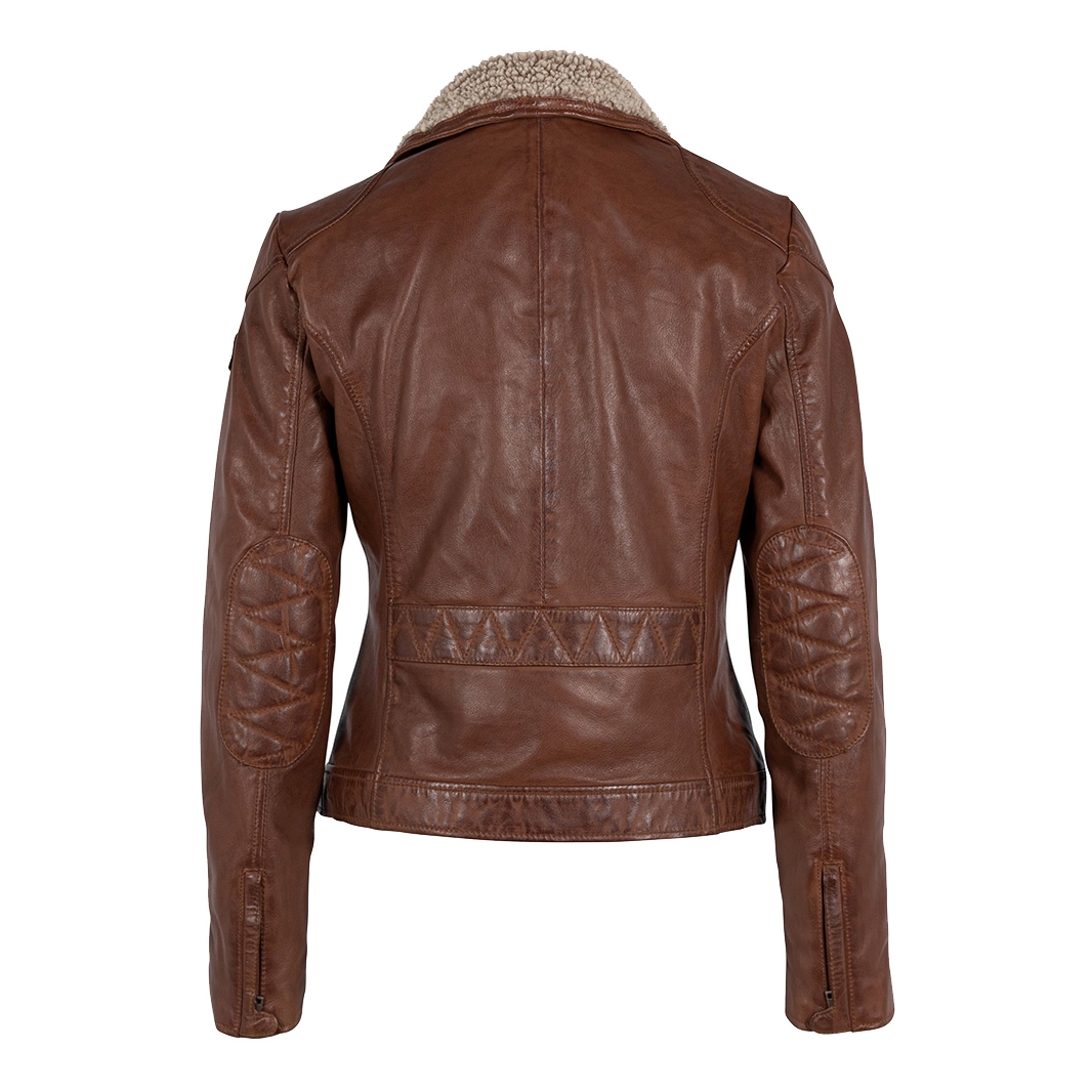Mauritius Jenja Leather Jacket With Sherpa Lining - TSC.ca