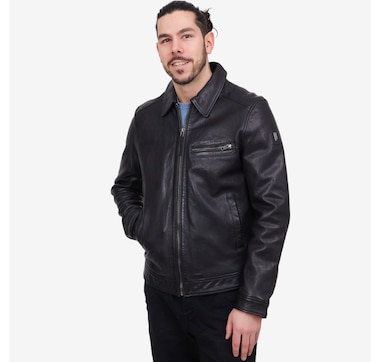 Mauritius Berink Leather Aviator Jacket