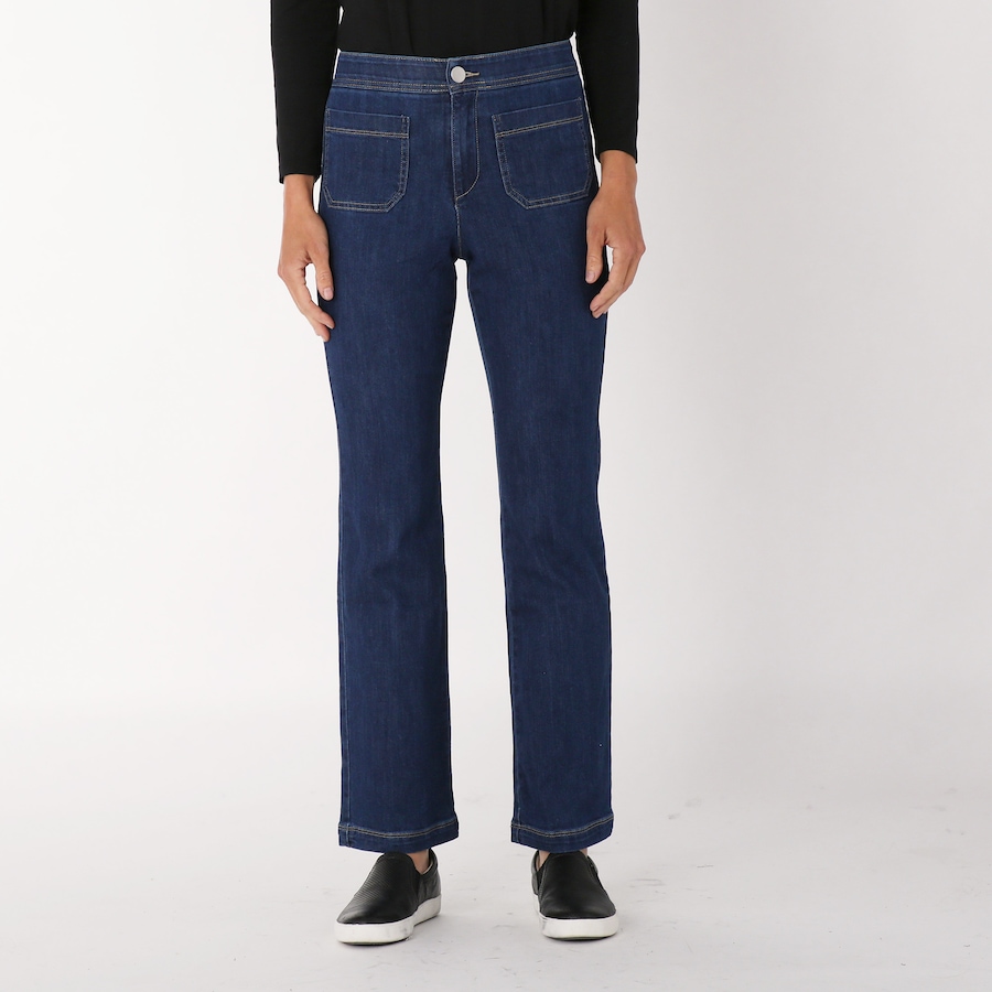 Image 236709_MEDIN.jpg, Product 236-709 / Price $39.33, Everyday Jones Denim Flare Pant from Everyday Jones on TSC.ca's Fashion department
