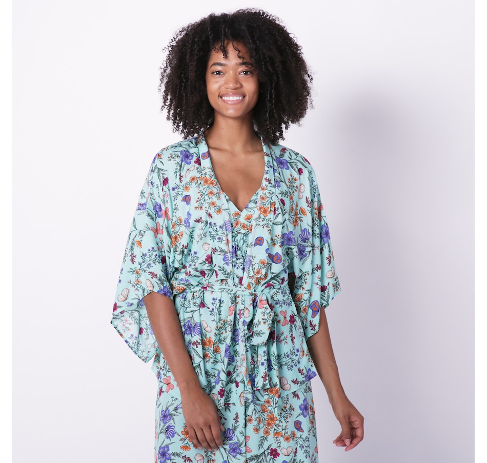 Image 236738_INSTR.jpg, Product 236-738 / Price $100.00, Tamga Cassie Short Kimono from Tamga on TSC.ca's Clothing & Shoes department