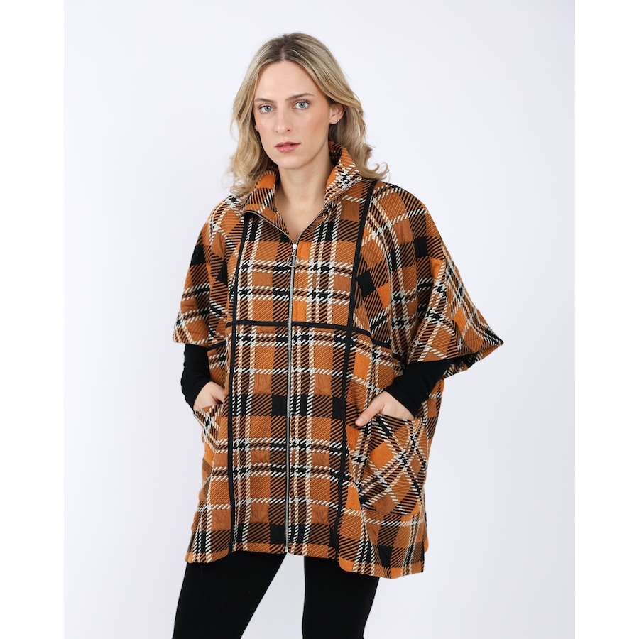 Image 236757_ALTMORE1.jpg, Product 236-757 / Price $99.33, Shannon Passero Jacquard Zip Front Dream Poncho With Pockets from Shannon Passero on TSC.ca's Fashion department