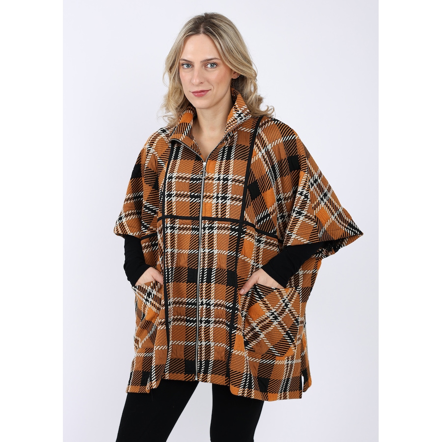 Image 236757_ALTMORE2.jpg, Product 236-757 / Price $99.33, Shannon Passero Jacquard Zip Front Dream Poncho With Pockets from Shannon Passero on TSC.ca's Fashion department