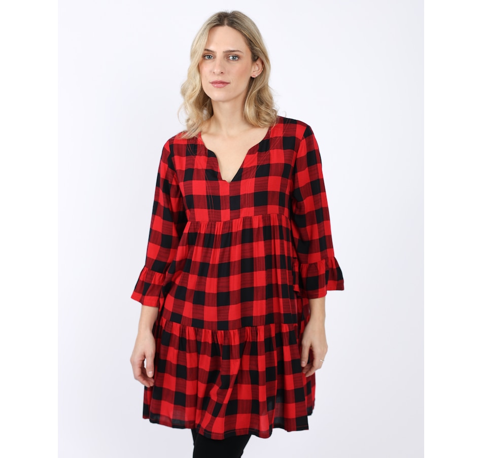 Image 236765_REPL.jpg, Product 236-765 / Price $43.33, Shannon Passero Tiered Bell Sleeve Jemima Dress from Shannon Passero on TSC.ca's Fashion department