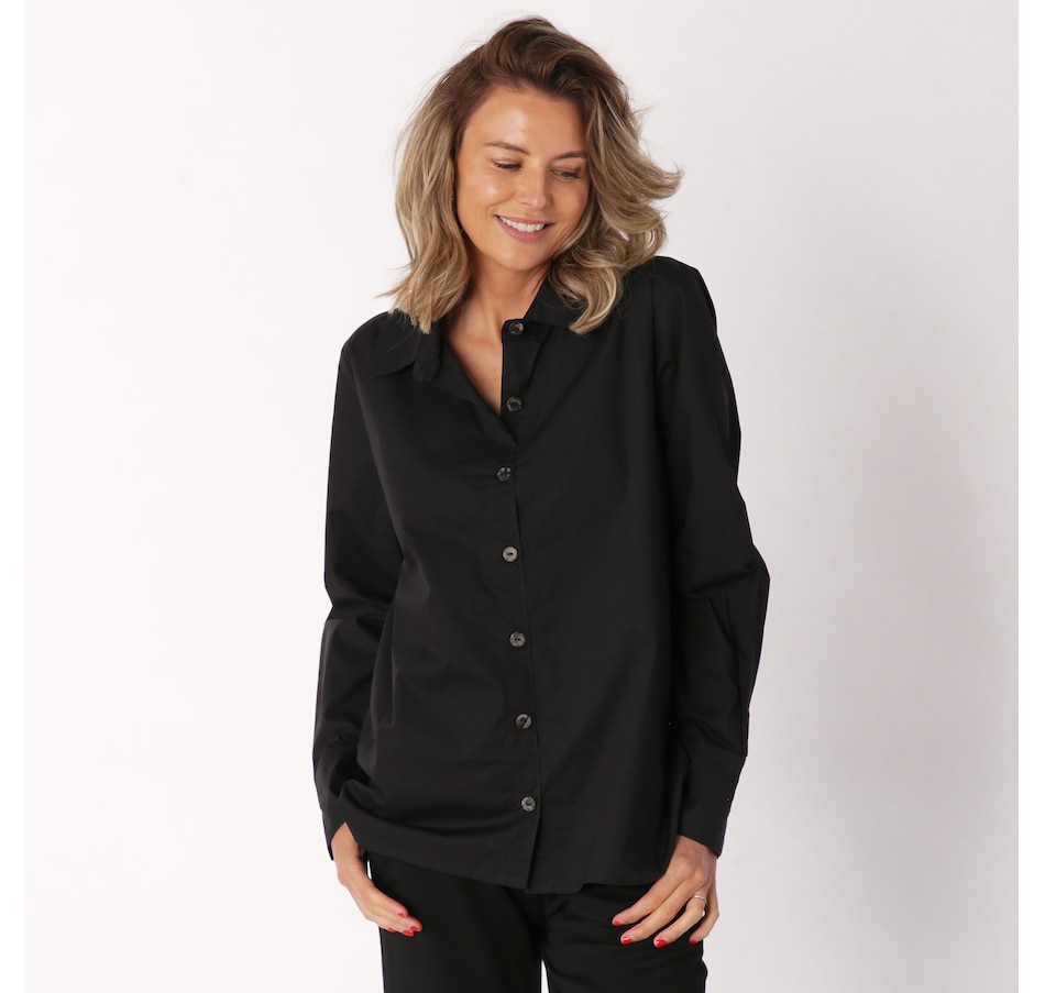 Clothing & Shoes - Tops - Shirts & Blouses - Shannon Passero Poplin ...