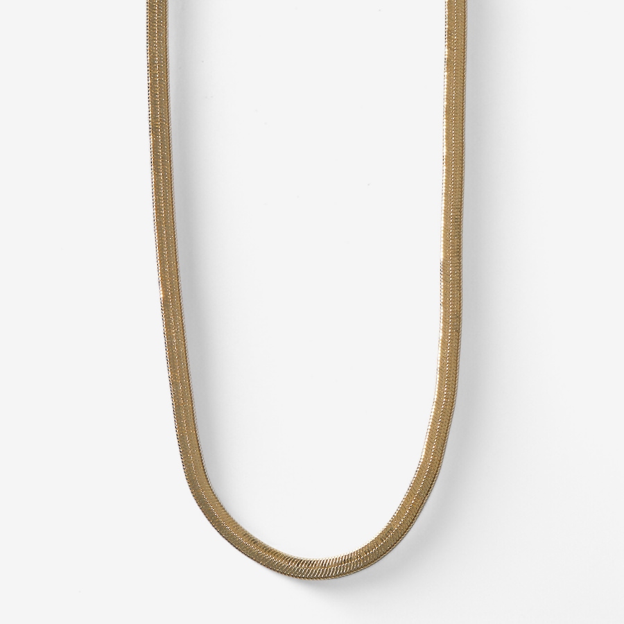 Image 236825.jpg, Product 236-825 / Price $79.99 - $99.99, Bronzoro Yellow Gold Plate Herringbone Chain from Bronzoro on TSC.ca's Jewellery department