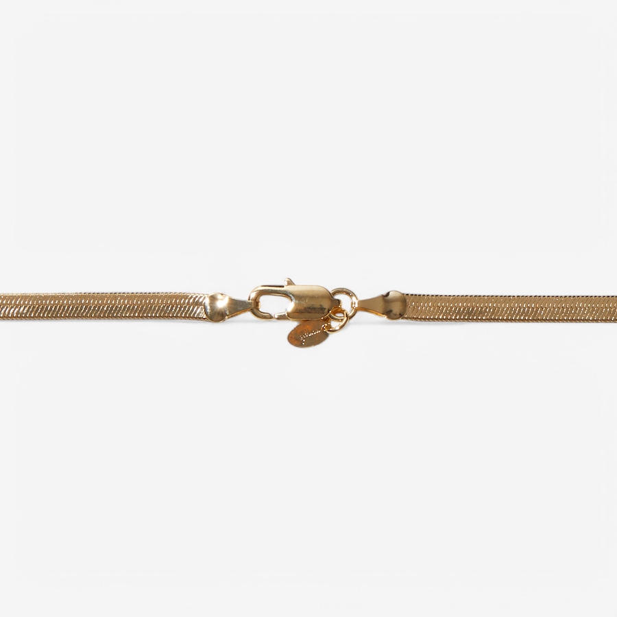 Image 236825_ALTMORE1.jpg, Product 236-825 / Price $79.99 - $99.99, Bronzoro Yellow Gold Plate Herringbone Chain from Bronzoro on TSC.ca's Jewellery department