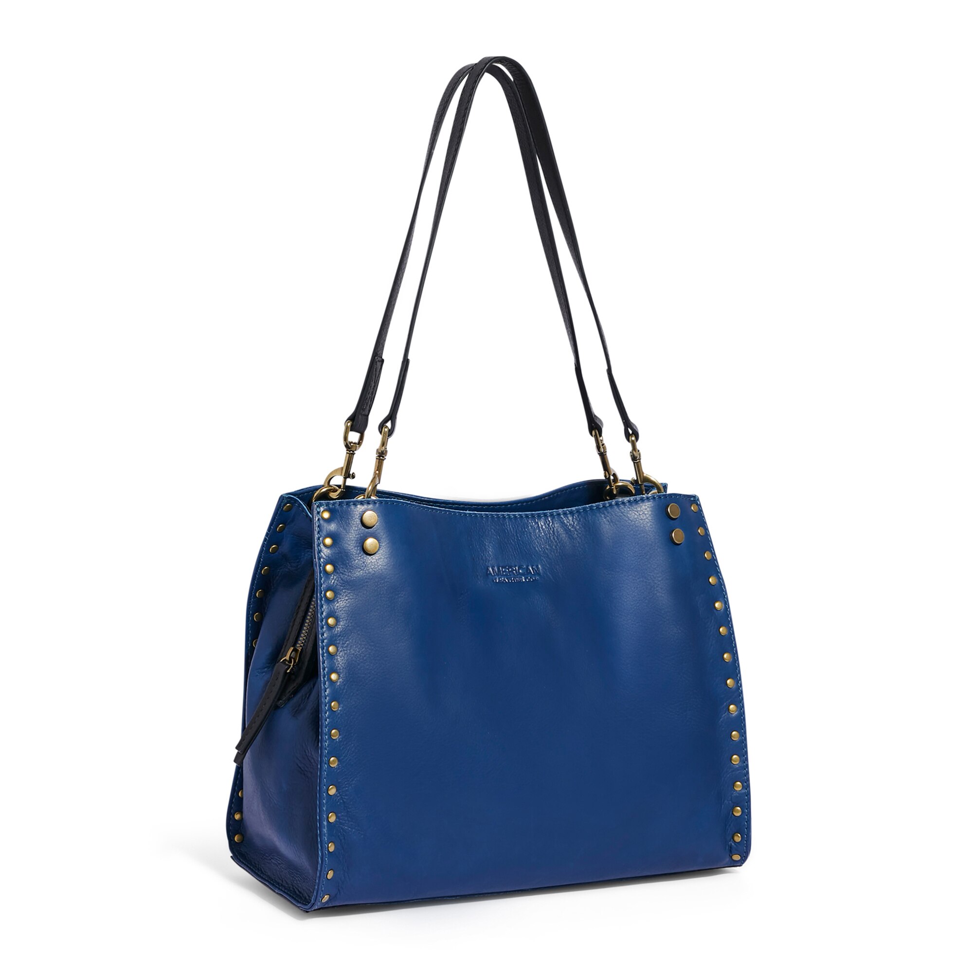 Clothing Shoes Handbags Satchel American Leather Co. Lenox Studded Triple Entry Satchel TSC Online Shopping for Canadians