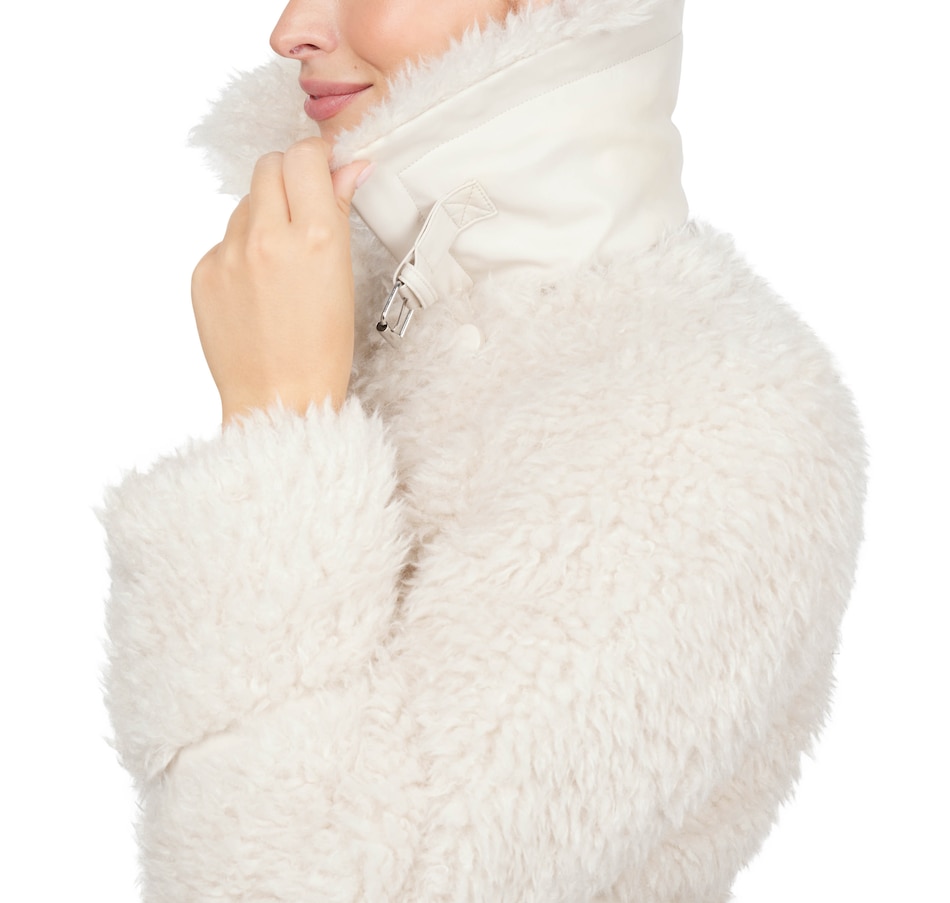 Image 236870_ALTMORE4.jpg, Product 236-870 / Price $129.33, Badgley Mischka Kalgan Lamb Faux Fur Lux Jacket from Badgley Mischka on TSC.ca's Fashion department