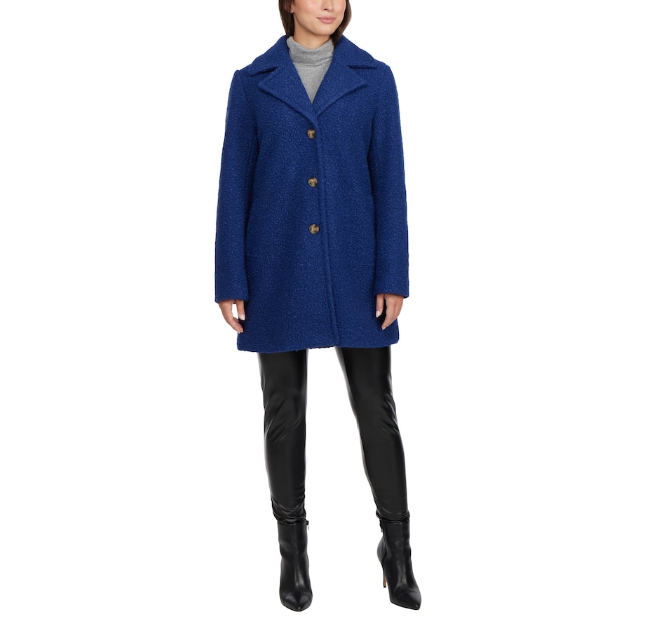 Image 236874_ALTMORE12.jpg, Product 236-874 / Price $49.33, Badgley Mischka Flat Boucle Peacoat from Badgley Mischka on TSC.ca's Fashion department