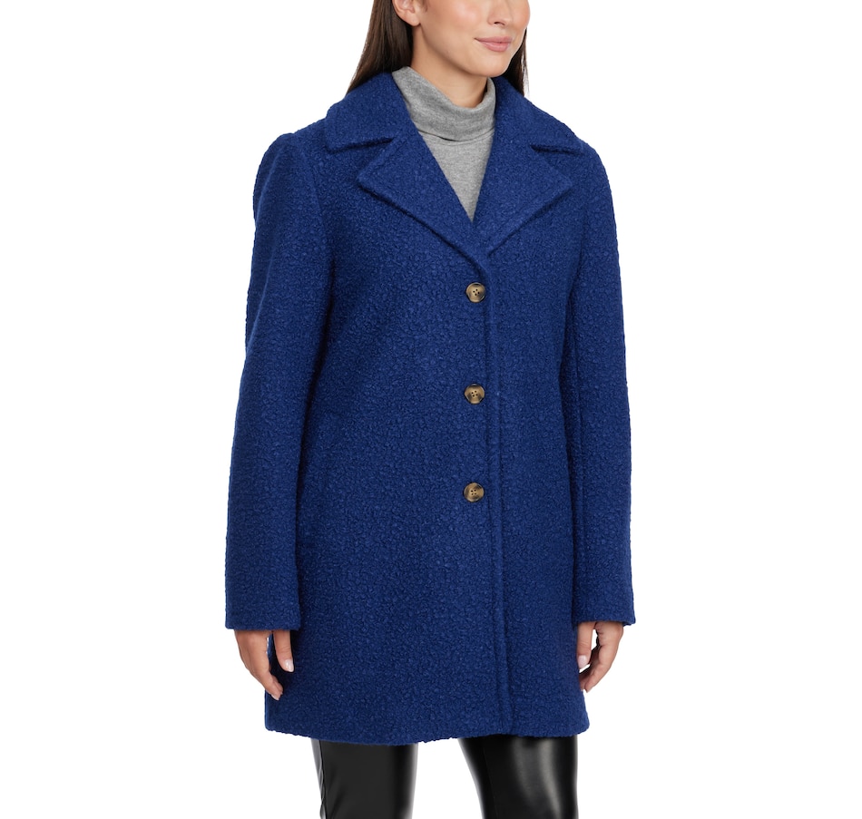 Image 236874_ALTMORE3.jpg, Product 236-874 / Price $49.33, Badgley Mischka Flat Boucle Peacoat from Badgley Mischka on TSC.ca's Fashion department