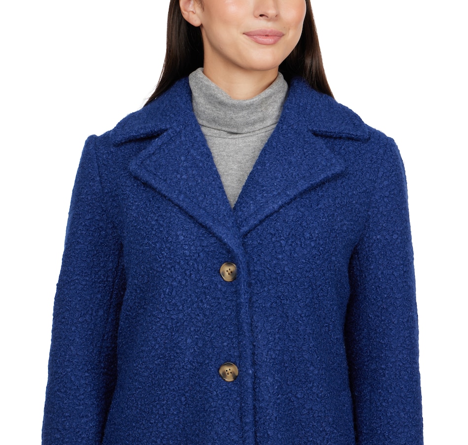 Image 236874_ALTMORE9.jpg, Product 236-874 / Price $49.33, Badgley Mischka Flat Boucle Peacoat from Badgley Mischka on TSC.ca's Fashion department