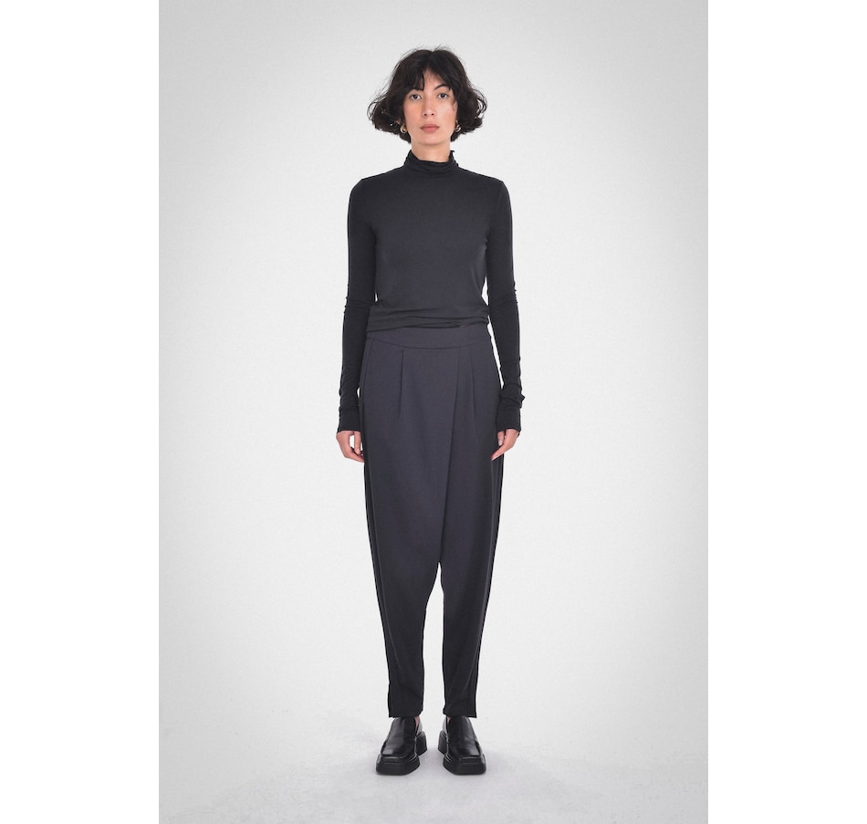 Image 236883_BLK.jpg, Product 236-883 / Price $29.33, Paper Label Galvan Asymmetrical Pant from Paper Label on TSC.ca's Fashion department