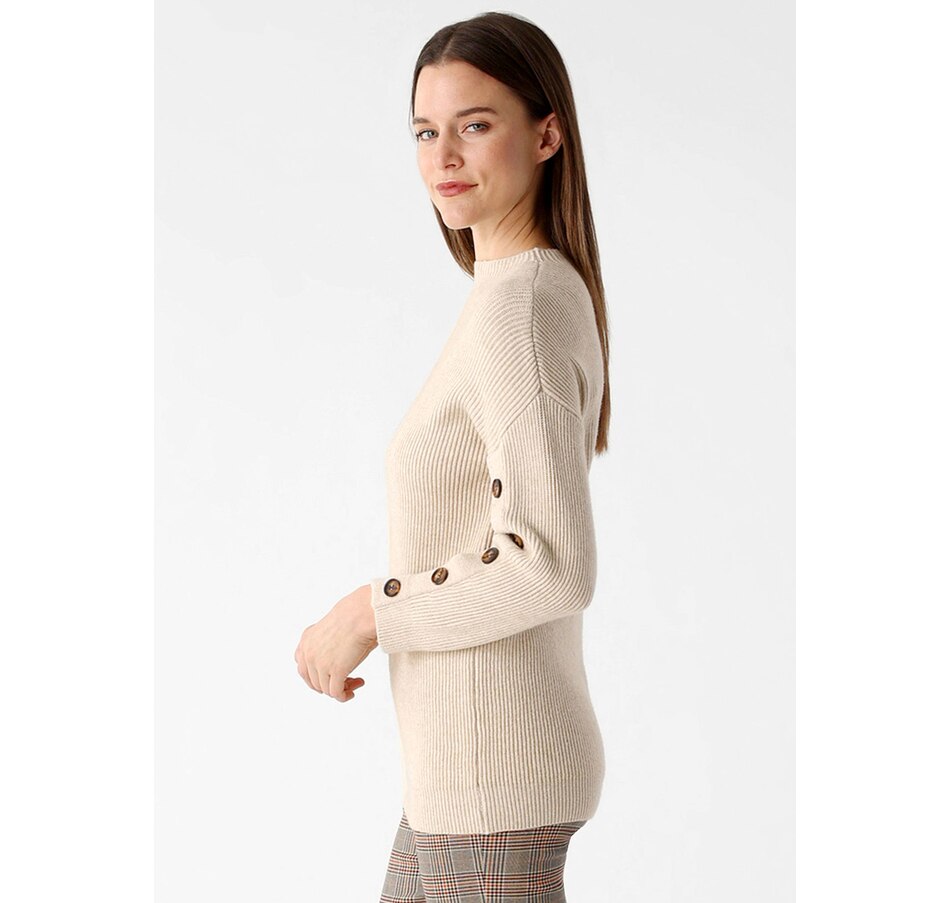 Image 236917_ALTMORE1.jpg, Product 236-917 / Price $74.88, Lisette Sophie Sweater With Button Sleeve Detail from Lisette L Montreal on TSC.ca's Fashion department