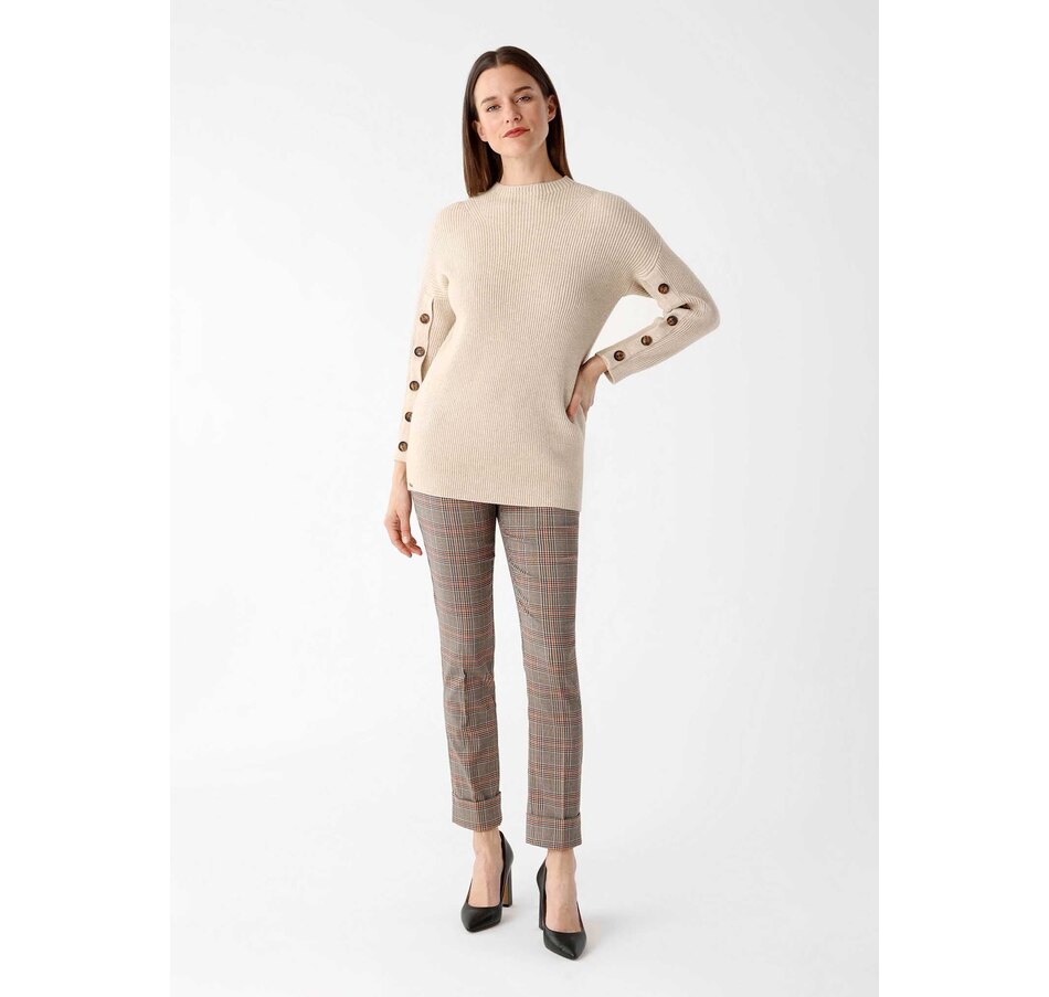 Image 236917_ALTMORE3.jpg, Product 236-917 / Price $74.88, Lisette Sophie Sweater With Button Sleeve Detail from Lisette L Montreal on TSC.ca's Fashion department