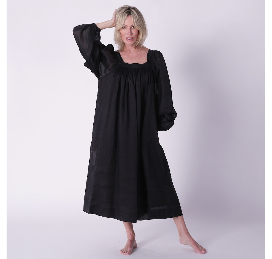 Image 236979_BLK.jpg, Product 236-979 / Price $69.33, Brian Bailey Sheer Linen Dress from Brian Bailey on TSC.ca's Fashion department