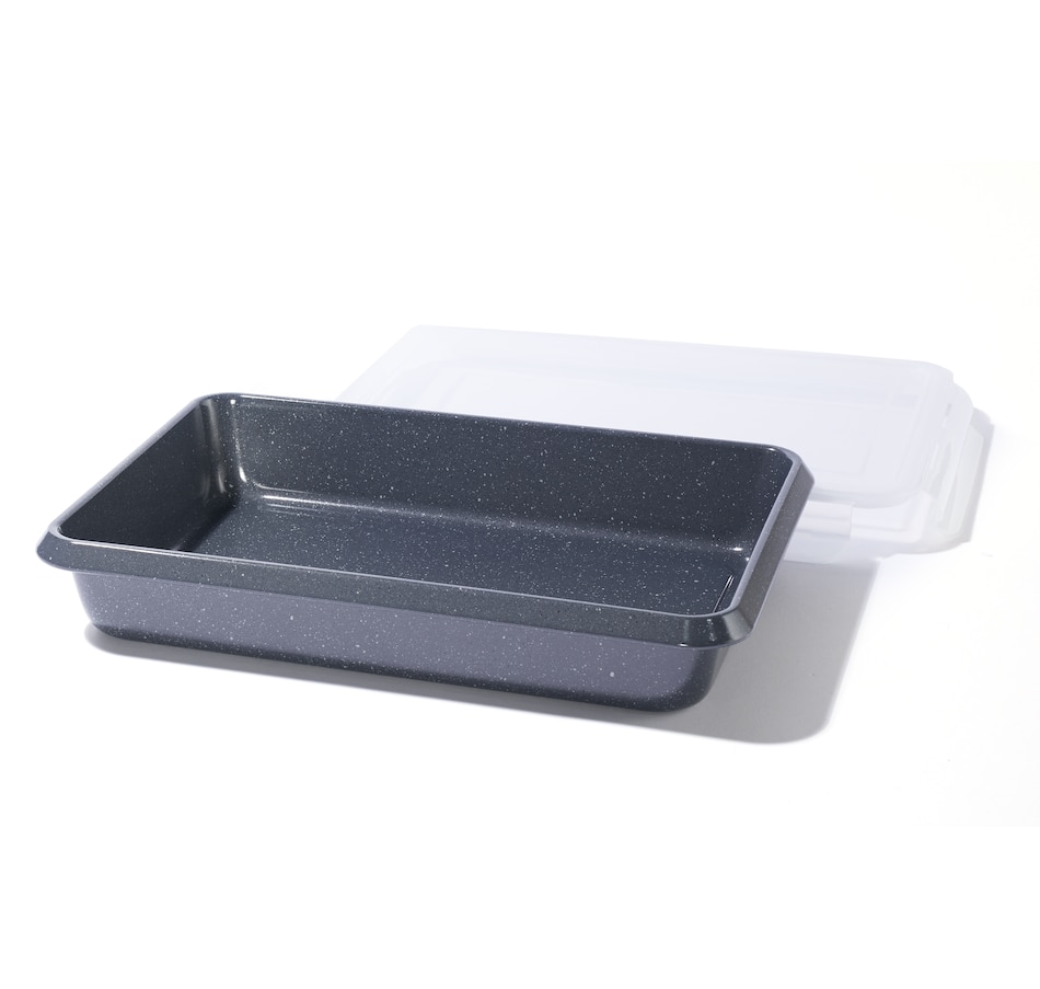 Curtis Stone Dura-Bake Loaf Pan with Insert-Used 