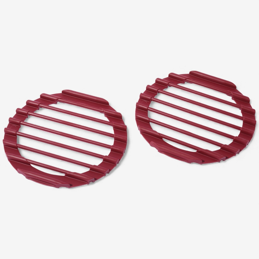 Image 237023_RED.jpg, Product 237-023 / Price $34.99, Curtis Stone Multiuse Roasting Rack and Trivets (set of 2) from Curtis Stone on TSC.ca's Kitchen department