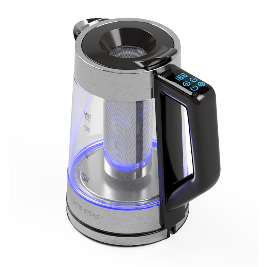 Image 237025_ALTMORE1.jpg, Product 237-025 / Price $79.99, Curtis Stone 1.7 Liter Electric Glass Kettle from Curtis Stone on TSC.ca's Kitchen department