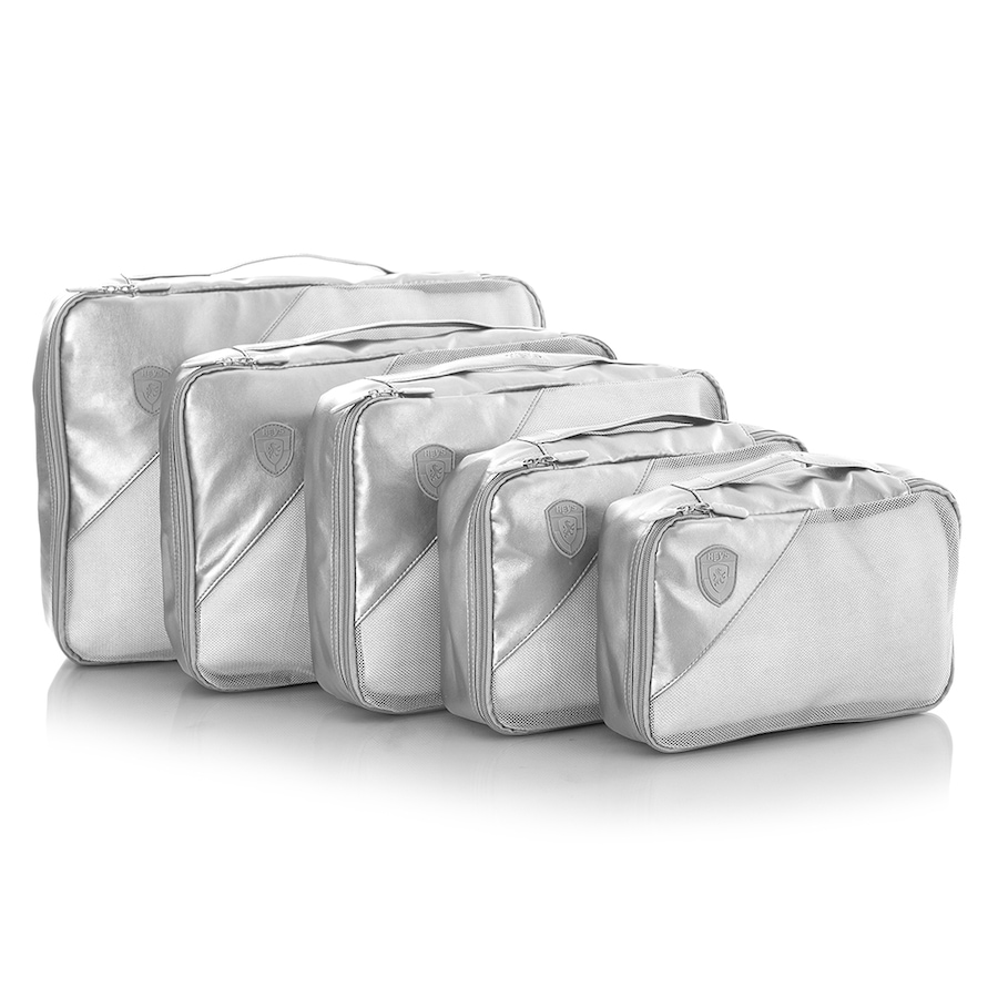 Image 237031_SIL.jpg, Product 237-031 / Price $45.33, Heys Metallic 5-Piece Packing Cube Set from Heys on TSC.ca's Home & Garden department