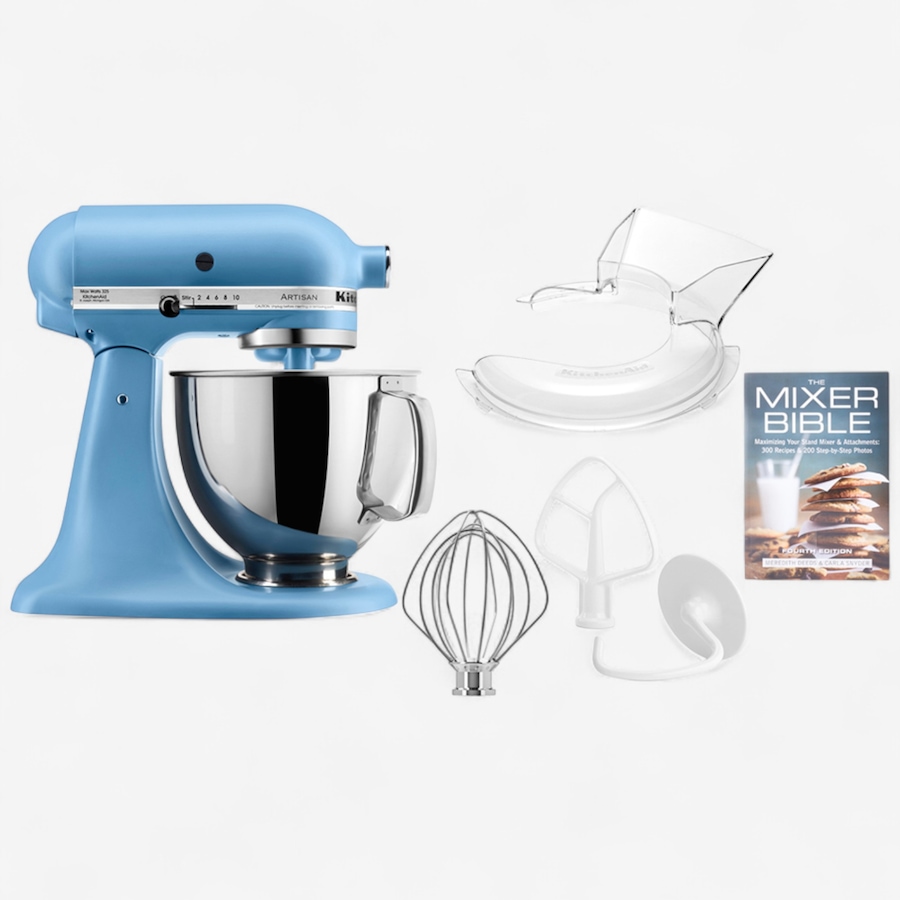 Image 237033_BLUVL.jpg, Product 237-033 / Price $499.94, KitchenAid 5-Quart Stand Mixer with Mixer Bible from KitchenAid on TSC.ca's Kitchen department