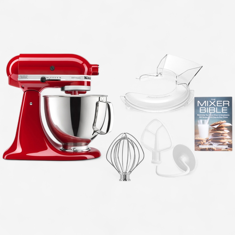 Image 237033_EMRD.jpg, Product 237-033 / Price $499.94, KitchenAid 5-Quart Stand Mixer with Mixer Bible from KitchenAid on TSC.ca's Kitchen department
