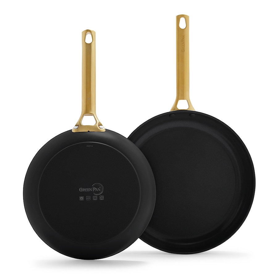 Image 237035_BLK.jpg, Product 237-035 / Price $179.99, GreenPan Reserve 2-Piece Frying Pan Set from GreenPan on TSC.ca's Kitchen department