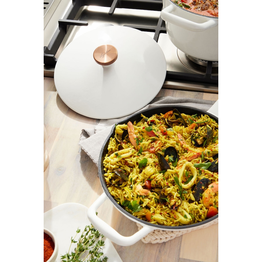 Image 237038_ALTMORE15.jpg, Product 237-038 / Price $249.99, Lagostina White Cast Iron 3-Piece Set from Lagostina on TSC.ca's Kitchen department