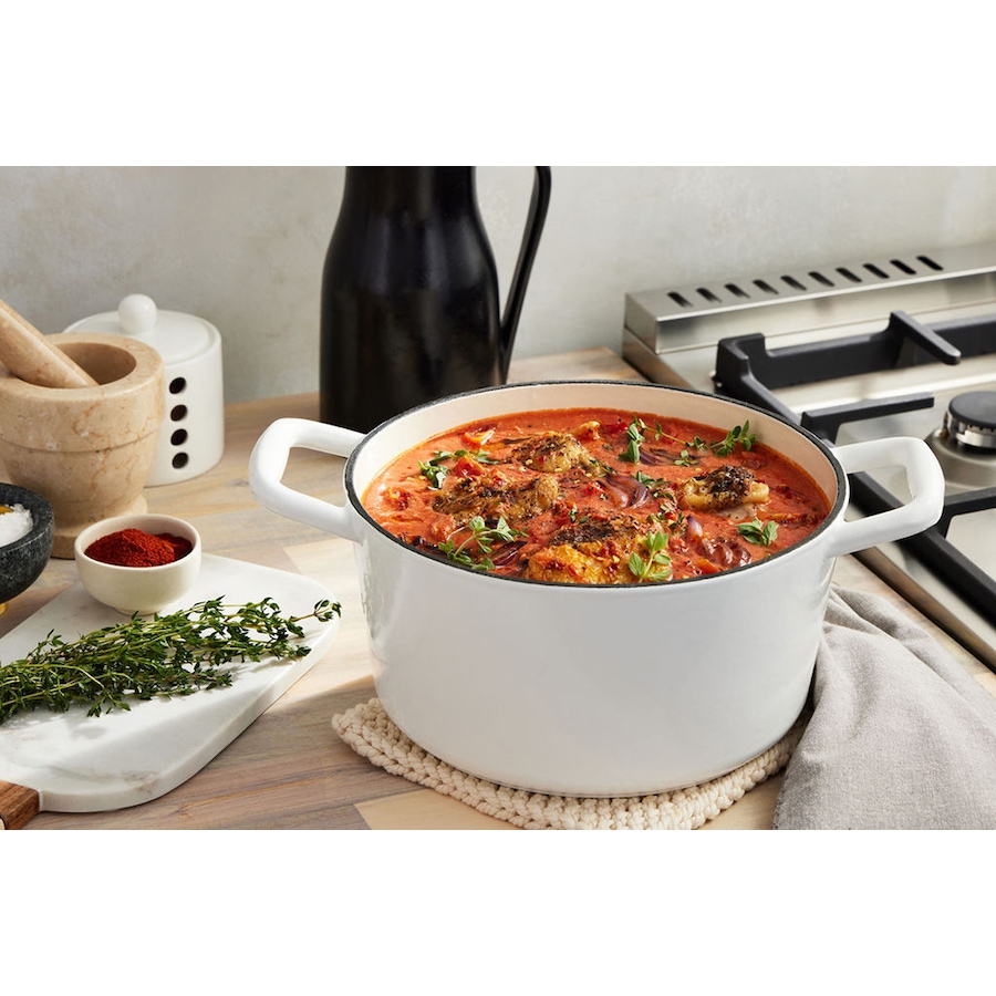 Image 237038_ALTMORE16.jpg, Product 237-038 / Price $249.99, Lagostina White Cast Iron 3-Piece Set from Lagostina on TSC.ca's Kitchen department