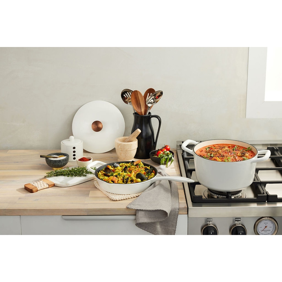 Image 237038_ALTMORE17.jpg, Product 237-038 / Price $249.99, Lagostina White Cast Iron 3-Piece Set from Lagostina on TSC.ca's Kitchen department