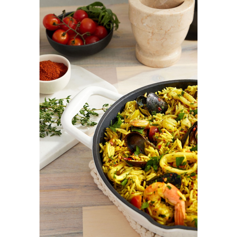Image 237038_ALTMORE2.jpg, Product 237-038 / Price $249.99, Lagostina White Cast Iron 3-Piece Set from Lagostina on TSC.ca's Kitchen department