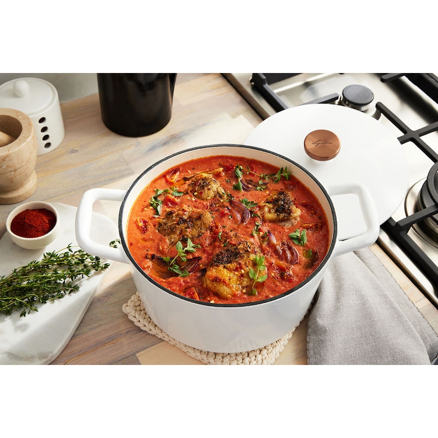 Image 237038_ALTMORE3.jpg, Product 237-038 / Price $249.99, Lagostina White Cast Iron 3-Piece Set from Lagostina on TSC.ca's Kitchen department