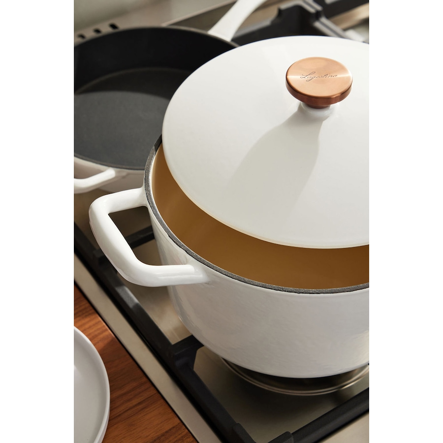 Image 237038_ALTMORE5.jpg, Product 237-038 / Price $249.99, Lagostina White Cast Iron 3-Piece Set from Lagostina on TSC.ca's Kitchen department