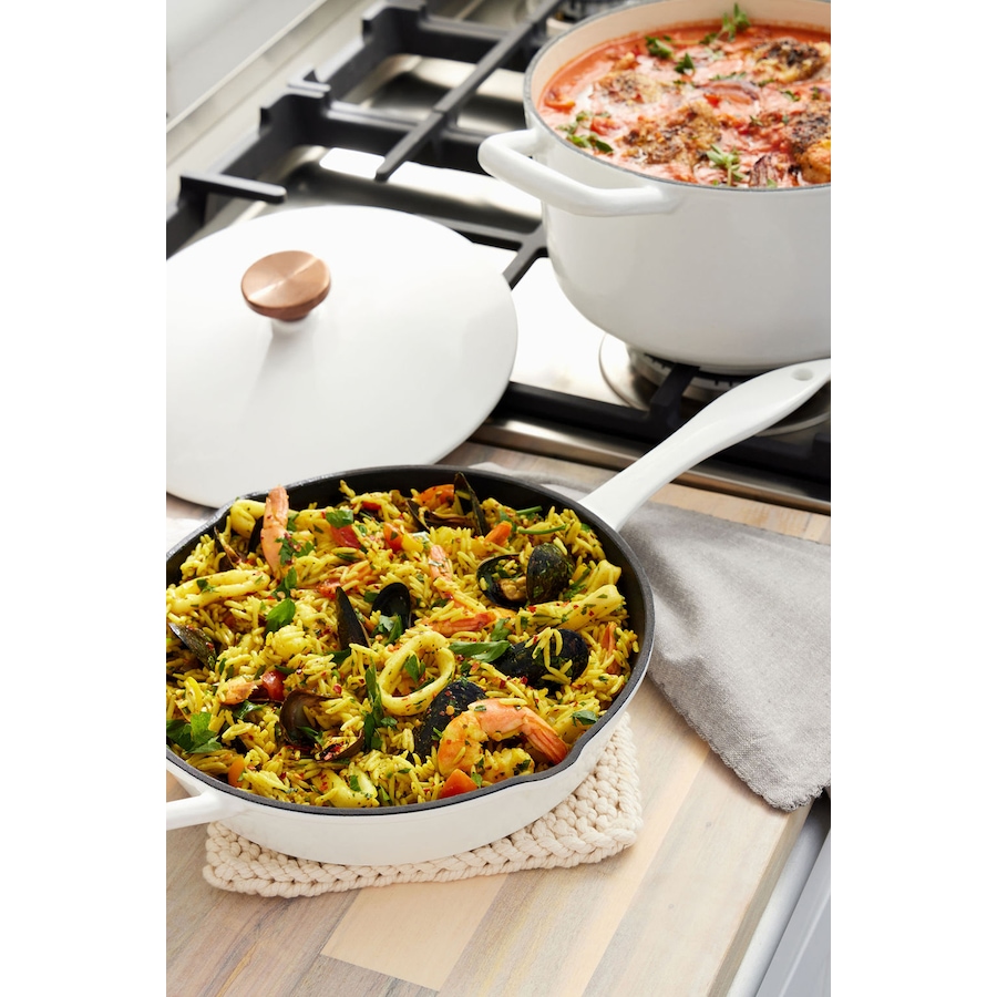 Image 237038_ALTMORE8.jpg, Product 237-038 / Price $249.99, Lagostina White Cast Iron 3-Piece Set from Lagostina on TSC.ca's Kitchen department
